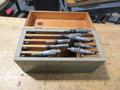 Micrometer Set 1" - 6", Various Brands in Set, with Wooden Case- Auction Item
