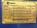4.5" SOCO MODEL EF-AC/115 TUBE END CHAMFERING MACHINE: STOCK #21043