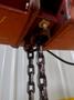 300 LB DAYTON MODEL #4Z358B ELECTRIC CHAIN HOIST, SINGLE PHASE 115V: STOCK 18547