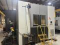 OKUMA MB8000H CNC 4-Axis Horizontal Machining Center, 2017;  31.5&quot; x 31.5&quot; pallets, 12,000 RPM spindle, 4,400 lb cap., travels 51.18&quot; x 43.3&quot; x 49.21&quot;, OSP P300M CNC. 171 Pos. ATC, Renishaw tool detection and chip conveyor, 50 hp