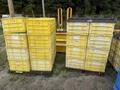 100 STACKABLE PLASTIC STORAGE BINS: YOBRO #24714