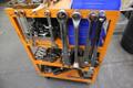 Hold-Down Clamps for Presses and More with Wrenches and Cart- Auction Item