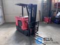 2020 - 3,500 LB. RAYMOND MODEL 425-C35TT STAND-UP ELECTRIC FORKLIFT