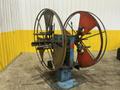 1,100 LB X 14" W GSW PULL OFF DOUBLE END COIL REEL UNCOILER: YOBRO #24860