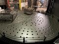 96&quot; WHEELABRATOR &quot;SWINGTABLE&quot; ROTARY TABLE 2 WHEEL SHOT BLAST MACHINE. STOCK # 0102022