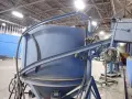 RUEMELIN MFG CO 60" X 60" X 35" BLAST CABINET  -  HOOD