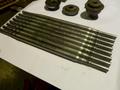 25,000 LB. MITCHELL (4) DIE IN LINE TUBULAR CONVEYOR ROLL SHAFT END FORMING MACHINE: STOCK #15298