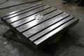39-1/4&#039; X 39-1/4&#039; AIR LIFT ROTARY T SLOTTED TABLE: STOCK #65898