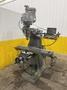 2 HP BRIDGEPORT SERIES I VERTICAL RAM TYPE KNEE MILL, WITH DRO, POWER FEEDS &amp; DRAW BAR: YOBRO #25284