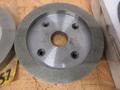 Diamond 6" Carbide Tool Grinder Wheels, (1) Accu-Finish 180 Grit, (1) MSC 150 Grit, (1) Amplex "Roughing"- Auction Item