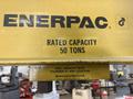Enerpac 50-Ton Model IPE5005 H-Frame Hydraulic Press with Electric Pump
