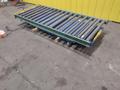 3,500 LBS X 30" X 96"  BISHAMON ROLLER TOP HYDRAULIC LIFT TABLE: STOCK #20966