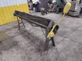 8' X 18 GAUGE CHICAGO MODEL #818 MANUAL APRON BENDING BRAKE: YOBRO #24387