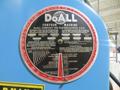 DoAll 3613-1 Vertical Band Saw, 36&quot; Throat, 30-1/2&quot; x 24&quot; Table, Work Light- Auction Item
