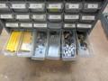 Carbide Lathe Turning Inserts, Many New, Lots of Types in Plastic Multi Bin Organizer- Auction Item