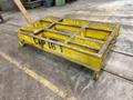 16 TON (32,000 LBS) x 46&quot; x 80&quot; HEAVY DUTY RAIL MOUNTED PORTABLE TRANSFER CART: YOBRO #24228