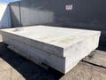 96&quot; X 144&quot; X 24&quot; THICK SALT AND PEPPER TWO LEDGE GRANITE SURFACE PLATE: STOCK #17082