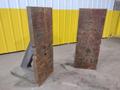 48&quot; X 18&quot; X 28&quot; SET OF (2) CAST IRON ANGLE PLATES: STOCK #19368