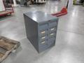 Systems 5 Drawer Metal File Card Cabinet with Removable Trays- Auction Item