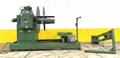 20,000 lb x 36&quot; FEED LEASE MOTORIZED COIL REEL UNCOILER WITH COIL CAR &amp; HOLD DOWN ARM (14310)