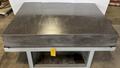 48" x 72" Granite Surface Plate, Black, 10" Thick, Stand