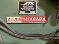 35 TON NIAGARA A-35 OBI FLYWHEEL SINGLE CRANK PUNCH PRESS. STOCK # 0759926