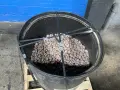 Approx. 61 Gal Barrel, 75% Full Finishing Stones