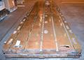 Floor Plate, T-Slotted 60&quot; x 218.75&quot; x 10&quot; Cast Iron