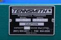 52" X 16 Ga TENNSMITH Hydraulic Squaring Shear, Model 52H