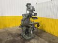2 HP BRIDGEPORT SERIES I VERTICAL RAM TYPE KNEE MILL, WITH DRO &amp; POWER FEEDS: YOBRO #25294