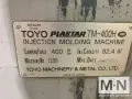 400 TON 45.3 OZ TOYO MODEL TM-400H INJECTION MOLDING MACHINE MFG 2000
