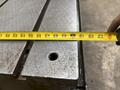60" X 120" T-SLOTTED LAYOUT TABLE / FLOOR PLATE WITH COOLANT TROUGHS: YOBRO #25558