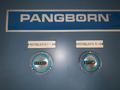 162&quot; WIDE X 6 WHEEL PANGBORN SHOT ROTOBLAST MODEL #ES-1923 TOP &amp; BOTTOM PLATE BLAST CLEANING SYSTEM: STOCK #13319