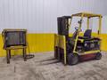 5,800 LBS HYSTER MODEL #E65XM2 36V ELECTRIC FORKLIFT &amp; CHARGER: STOCK #21662