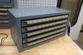Huot Number Wire Guage Drill Index 5 Drawer- Auction Item