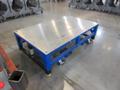 Built MB 1200 5' X 3' Portable Electric Lift Table w Fork Slots w Removable Top- Auction Item