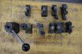 Aloris BXA Quick Change Tool Post with Assorted Slide-On Cutter Holders, 3" x 3" Base- Auction Item