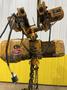 10,000 LB (5 TON) HARRINGTON MOTORIZED CHAIN HOIST W/ POWER TROLLEY: STOCK #19954