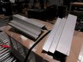 Engineered Products Selectrak Roller Conveyor Sections and Mounting Brackets,  Can Be Mounted On Pallet Racking- Auction Item
