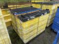 100 STACKABLE PLASTIC STORAGE BINS: YOBRO #24714