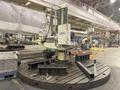 8&#039; ARM x 19&quot; GIDDINGS &amp; LEWIS MODEL #956-CHIPMASTER RADIAL ARM DRILL ON 360° T-SLOTTED BASE: STOCK #23544