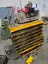 MATE M VALUGRIND Punch &amp; Die Grinder on BARRON Powered Scissor Lift Table #8147