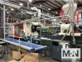 725 TON 140 OZ MILACRON MODEL MS725 INJECTION M0LDING MACHINE MFG 2015