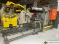 20,000 LBS X 36" LITTELL MODEL #S200-36 PULL OFF UNCOILER COIL REEL W/ COIL CAR: YOBRO #26128
