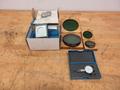 Federal Maxum Plus Digital Indicator, Teclock .030" Travel .0005" Dial Indicator, DoAll 2" &amp; 4" Optical Flats- Auction Item