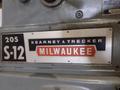 #205 K&amp;T MILWAUKEE KEARNEY AND TRECKER MODEL #205 S-12 HORIZONTAL MILL WITH TOOLMAKERS VERTICAL HEAD: STOCK #22495
