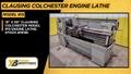 15" X 50" CLAUSING COLCHESTER MODEL #15 ENGINE LATHE: STOCK #19155