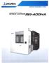 OKUMA "Space Center" Model MA-400HA CNC Horizontal Machining Center, New 2003.