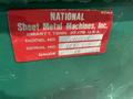 10' X 14 GA NATIONAL HAND MODEL #N12014 BRAKE: STOCK #81354