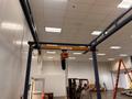 2000LB X 115" GORBEL FREE STAND BRIDGE CRANE: STOCK #81126
